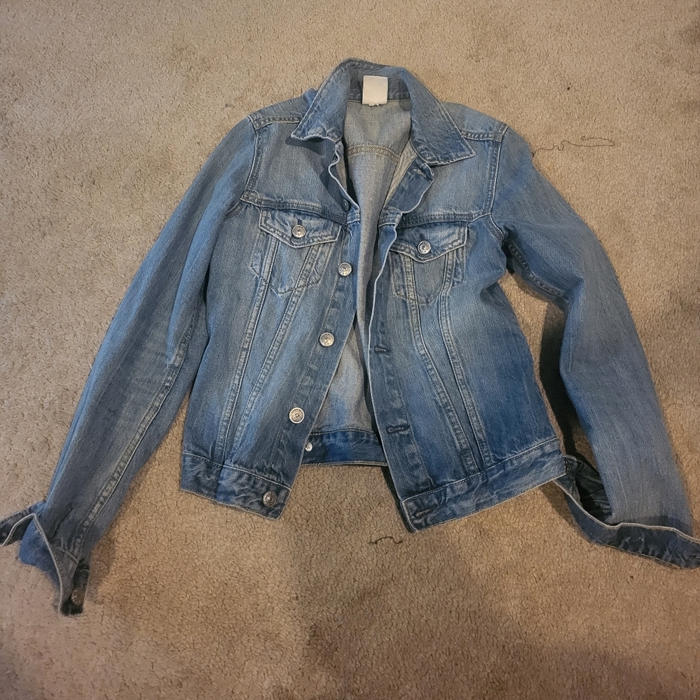 3/$15 Light blue denim jacket